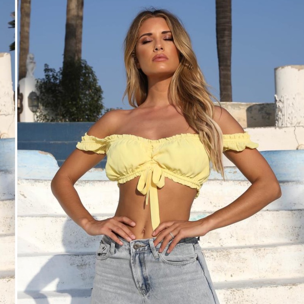 Claire yellow top - Picture 8 of 8